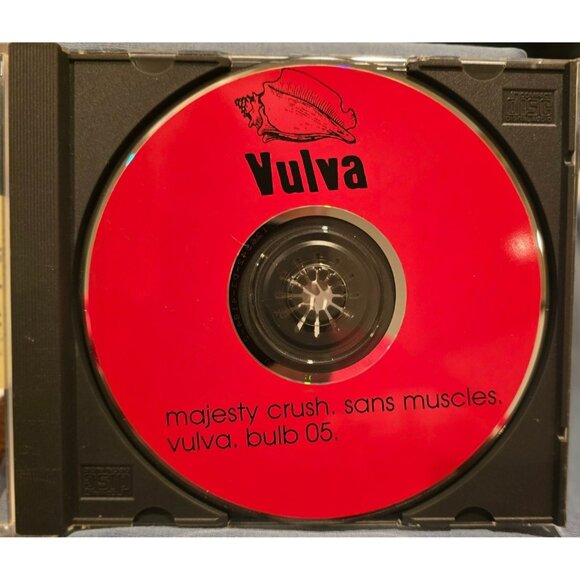 Majesty Crush Sans Muscles CD 1994 Vulva Recording Rare Collectible 37473cd - Picture 2 of 7